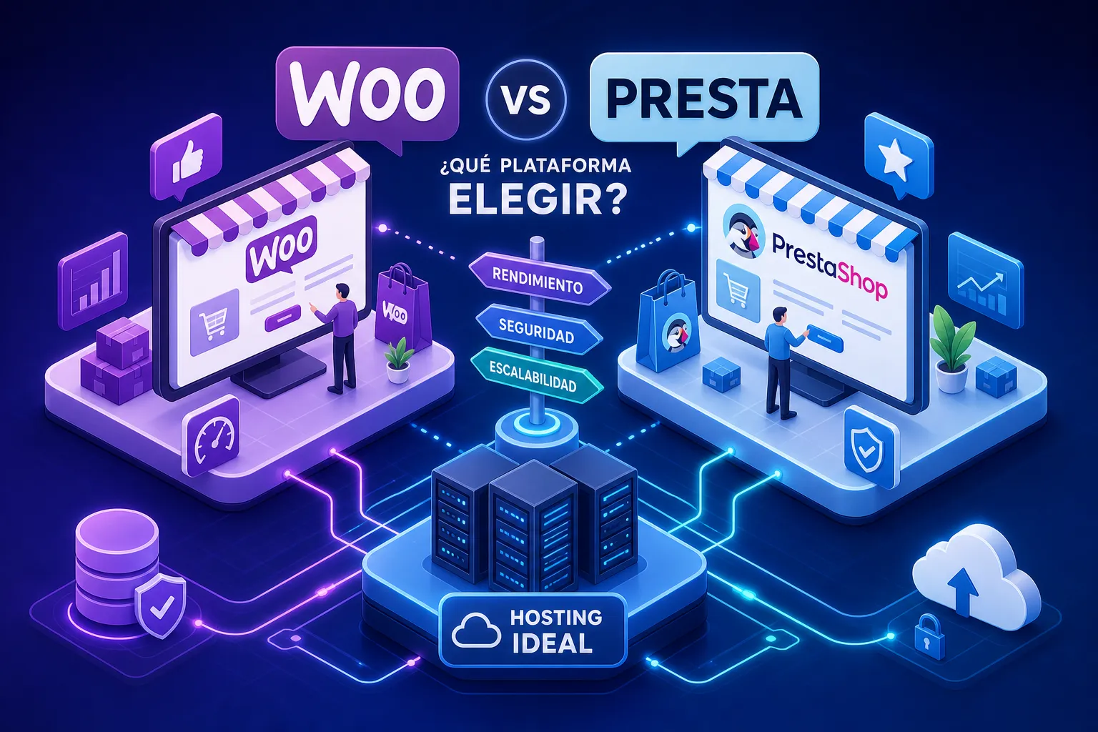 WooCommerce vs PrestaShop: que plataforma elegir